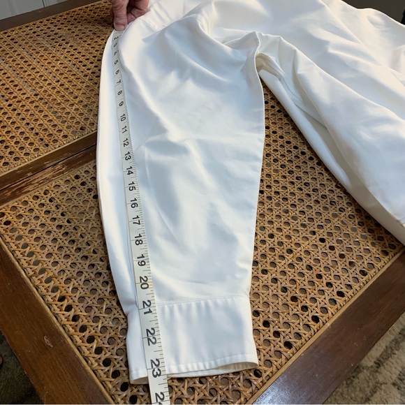 Ralph Lauren man’s dress white long sleeve button down shirt top, blue label. - Picture 8 of 12